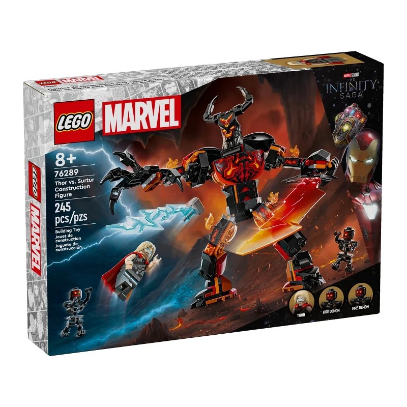 LEGO 76289 Thor vs. Figura para Construir de Surtur