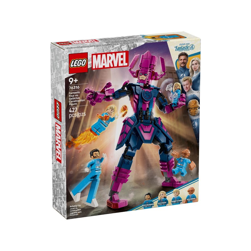 LEGO 76316 Cuatro Fantásticos vs. Figura para Construir de Galactus