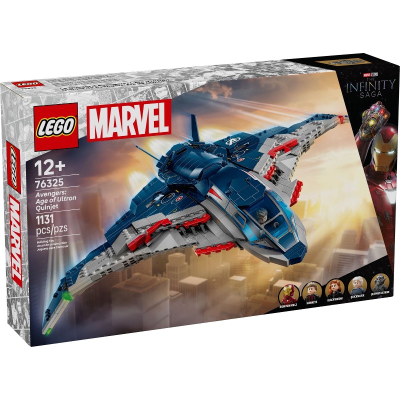 LEGO 76325 Quinjet de Vengadores: La Era de Ultrón