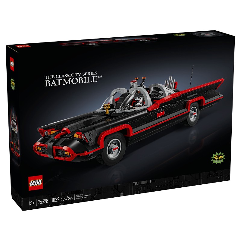 LEGO 76328 Batman: Batmóvil de la Serie Clásica de TV