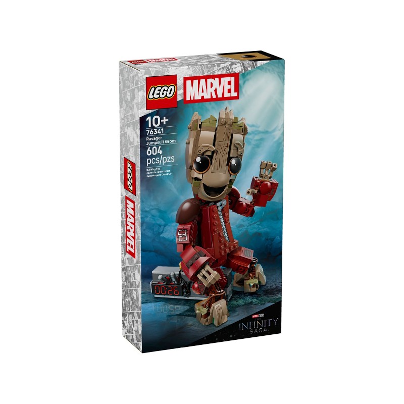 LEGO 76341 Groot con Traje de Saqueador