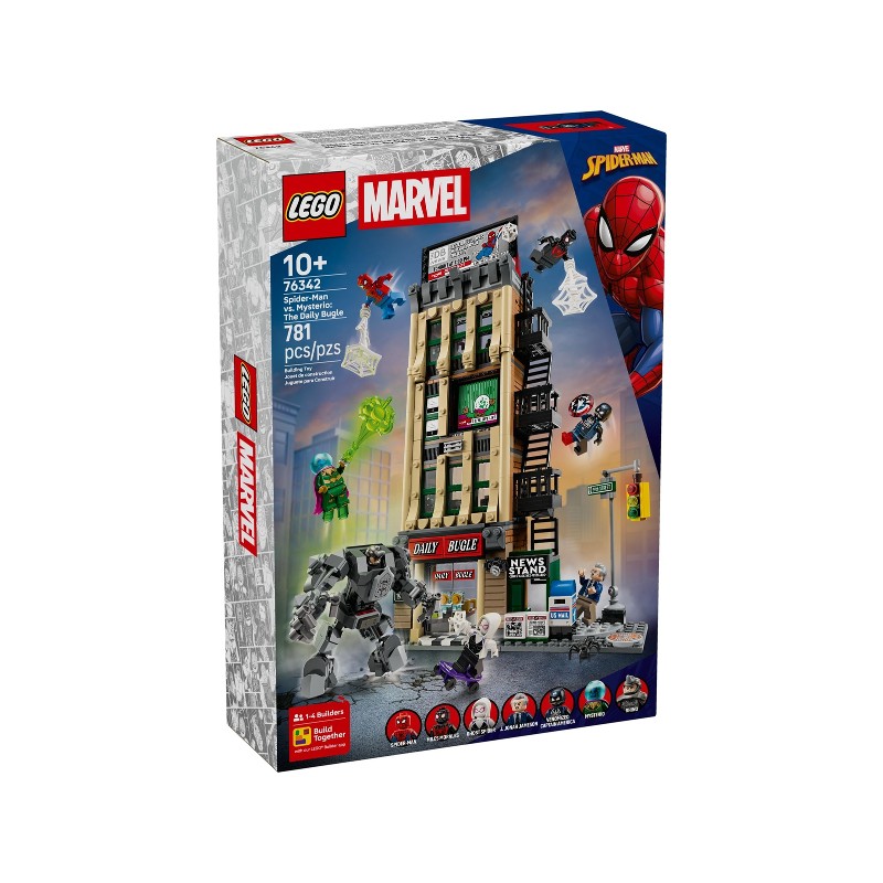 LEGO 76342 Spider-Man vs. Mysterio: El Daily Bugle