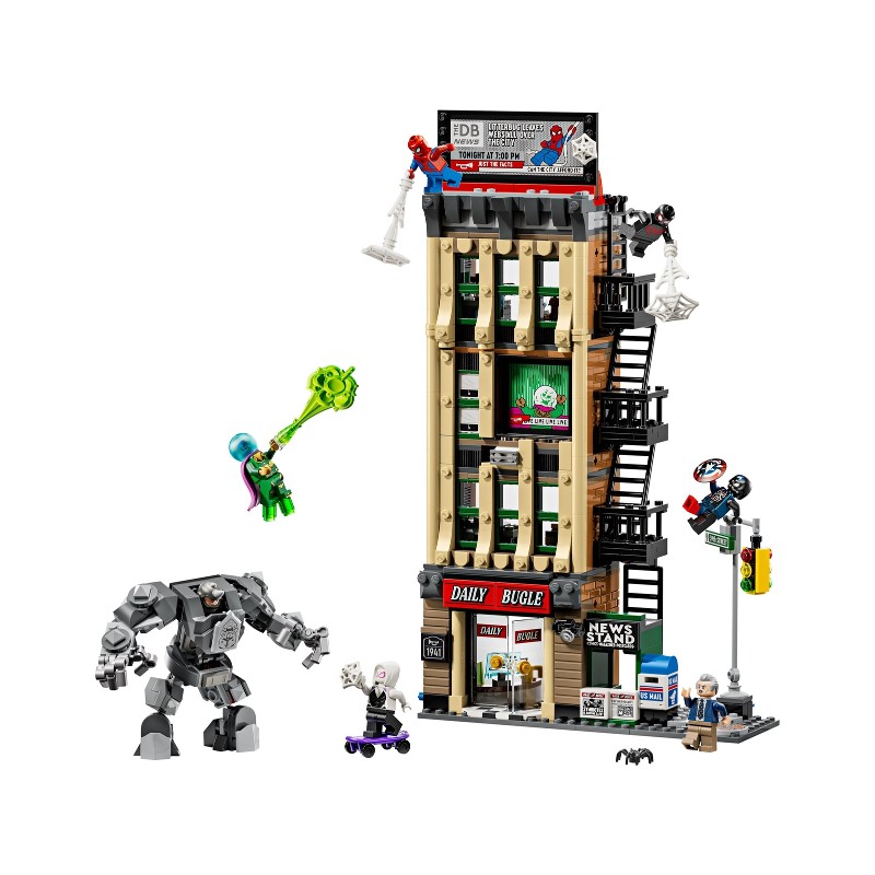 LEGO 76342 Spider-Man vs. Mysterio: El Daily Bugle — foto 2