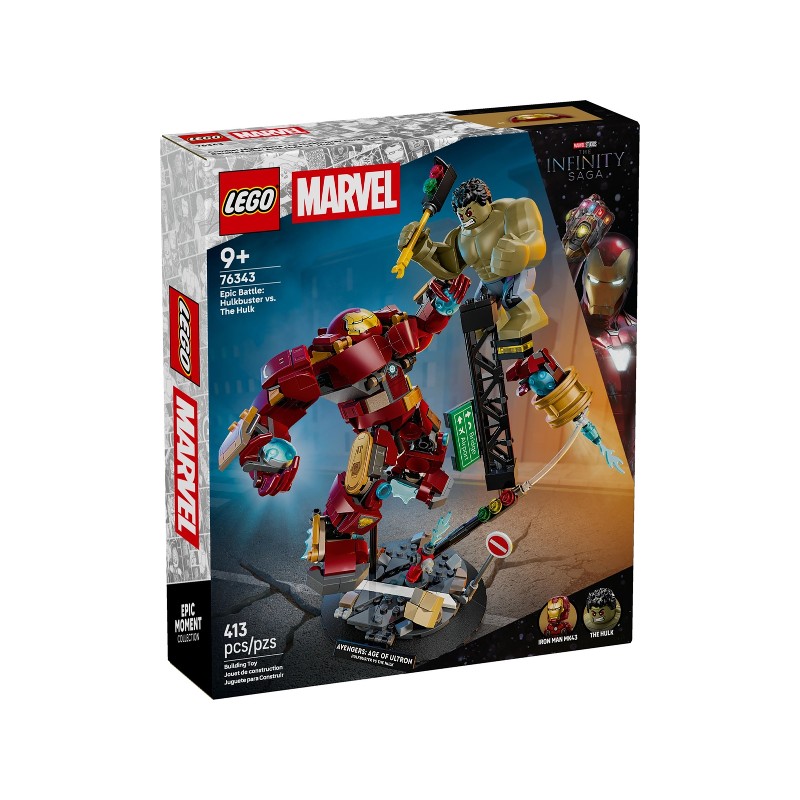 LEGO 76343 Batalla Legendaria: Hulkbuster vs. Hulk
