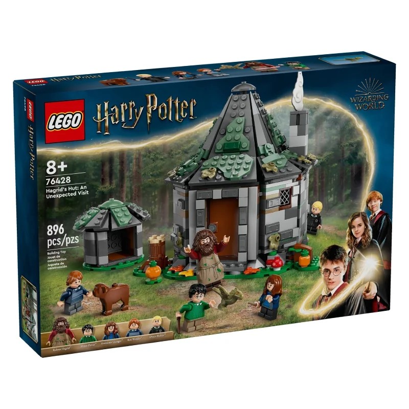 LEGO 76428 Cabaña de Hagrid: Una Visita Inesperada