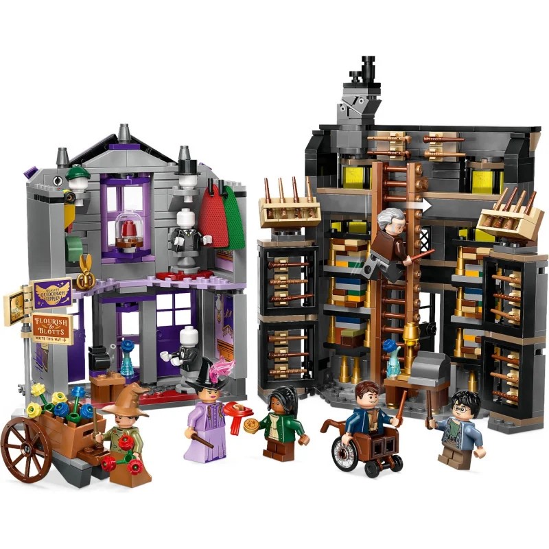 LEGO 76439 Ollivanders y Túnicas de Madame Malkin — foto 3