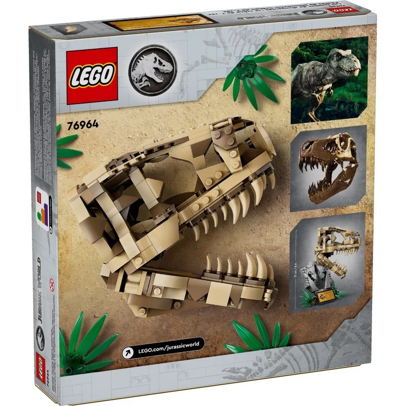 LEGO 76964 Fósiles de Dinosaurio: Cráneo de T. rex — foto 7