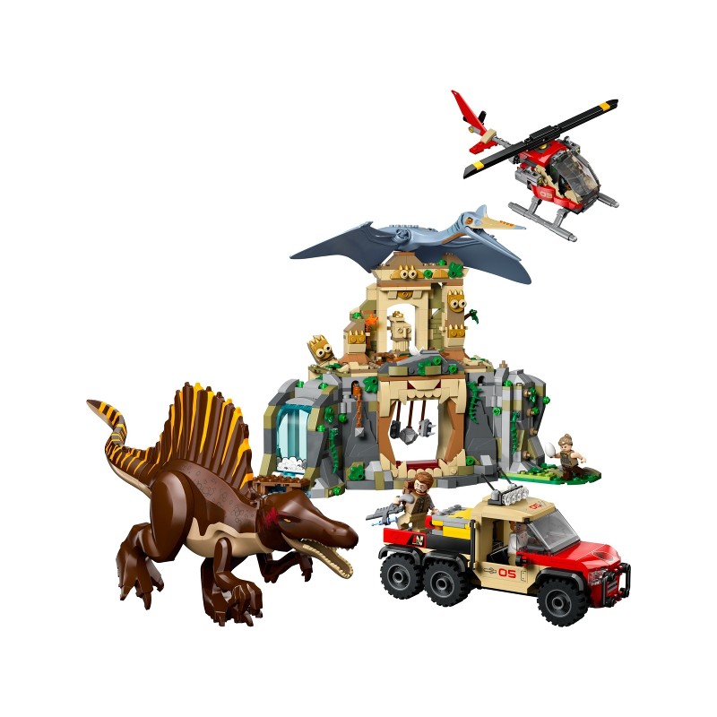 LEGO 76976 Misión Aérea: Spinosaurus y Quetzalcoatlus — foto 2