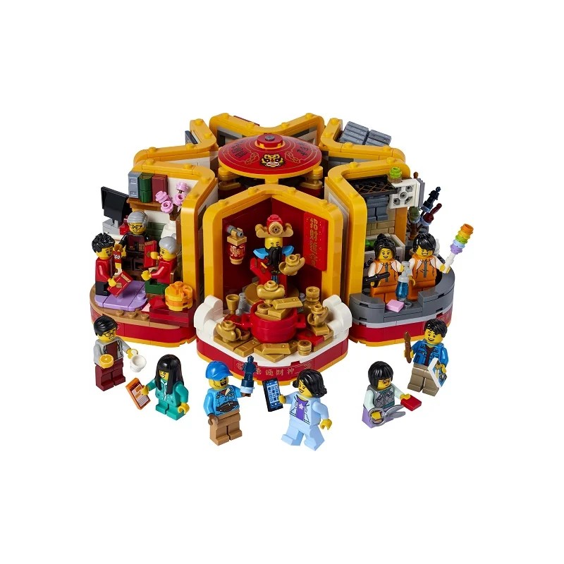 LEGO 80108 Tradiciones del Año Nuevo Lunar — foto 2