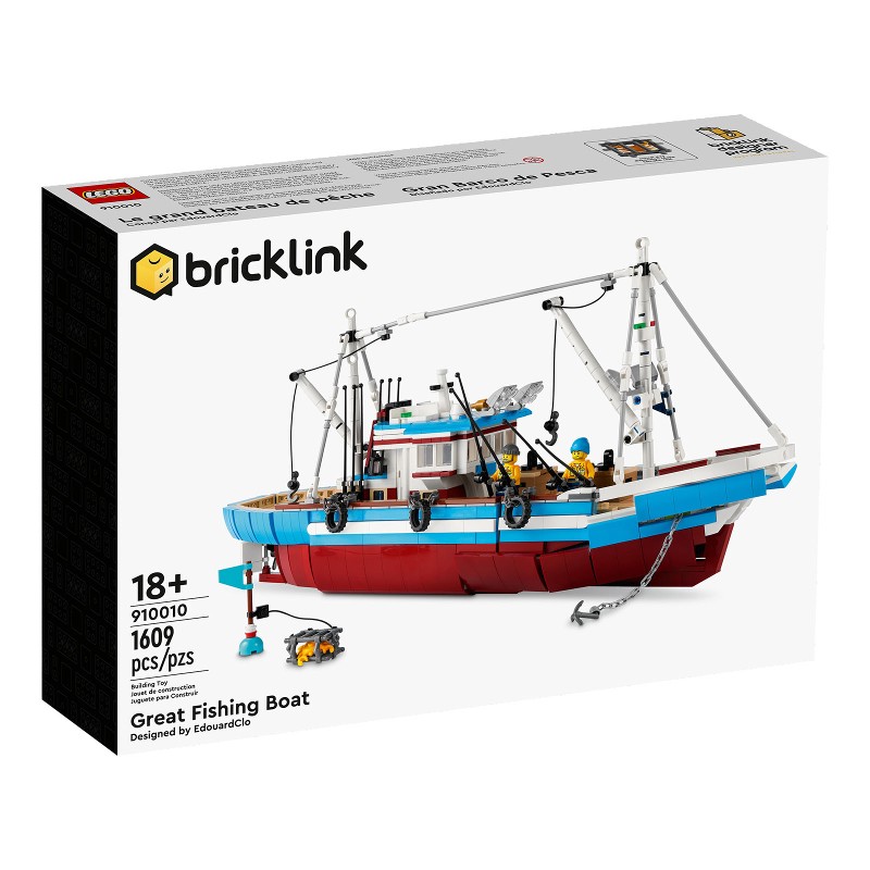 LEGO 910010 Gran barco pesquero