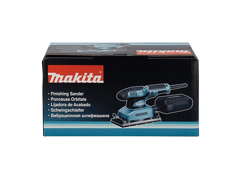 Lijadora  - BO3711 MAKITA, azul — foto 3