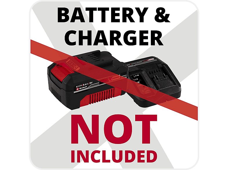 Lijadora  - CE-CP 18/180 Li E-Solo EINHELL, Rojo — foto 4