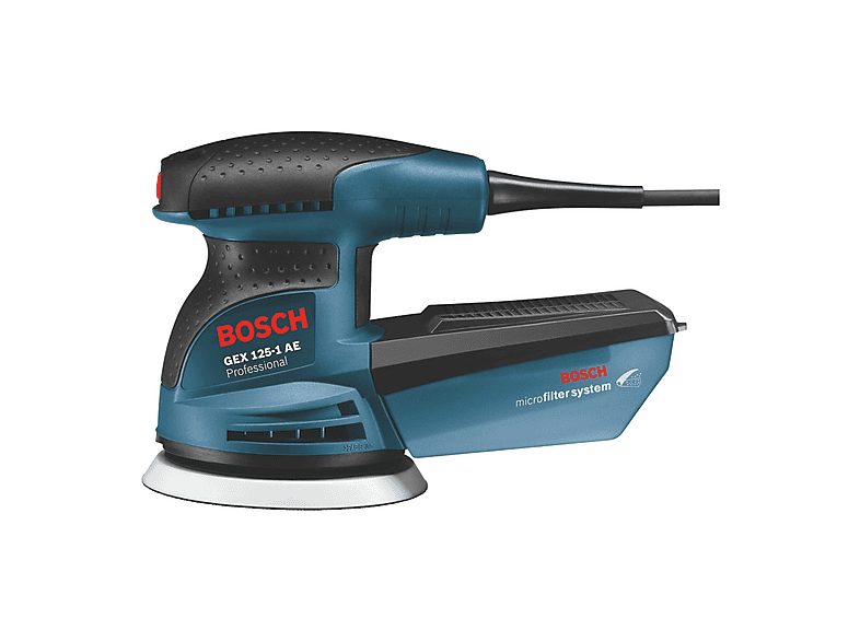 Lijadora  - GEX 125-1 AE Professional BOSCH, Negro, Azul, Rojo — foto 3