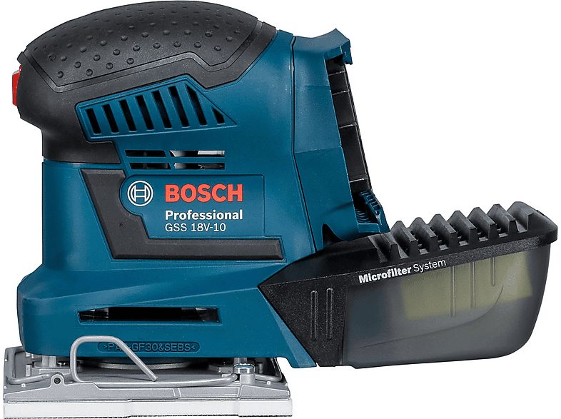Lijadora  - GSS 18V-10 BOSCH, azul — foto 2
