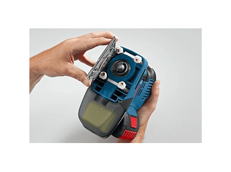 Lijadora  - GSS 18V-10 Professional BOSCH, Negro, Azul, Rojo — foto 3