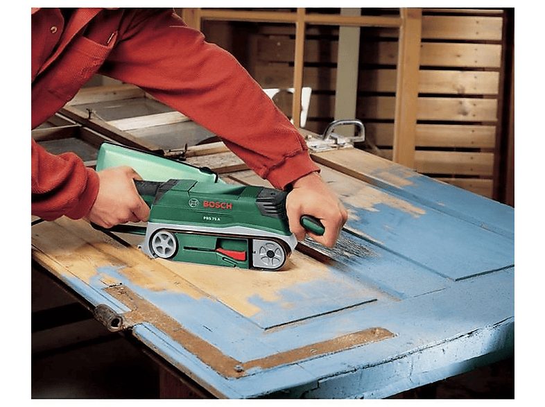 Lijadora  - PBS 75 A BOSCH, Negro, Verde — foto 2