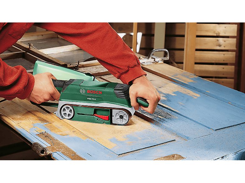 Lijadora  - PBS 75 A BOSCH, Negro, Verde — foto 5