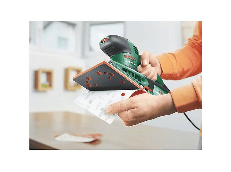 Lijadora  - PSS 300 AE BOSCH, Verde — foto 3