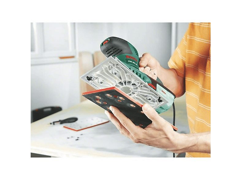 Lijadora  - PSS 300 AE BOSCH, Verde — foto 4