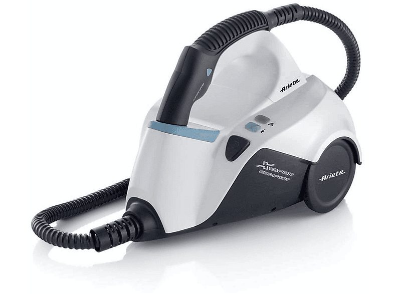Limpiador de vapor - ARIETE 4145, 1500 W, 1,2 l, 5 barbar, Blanco