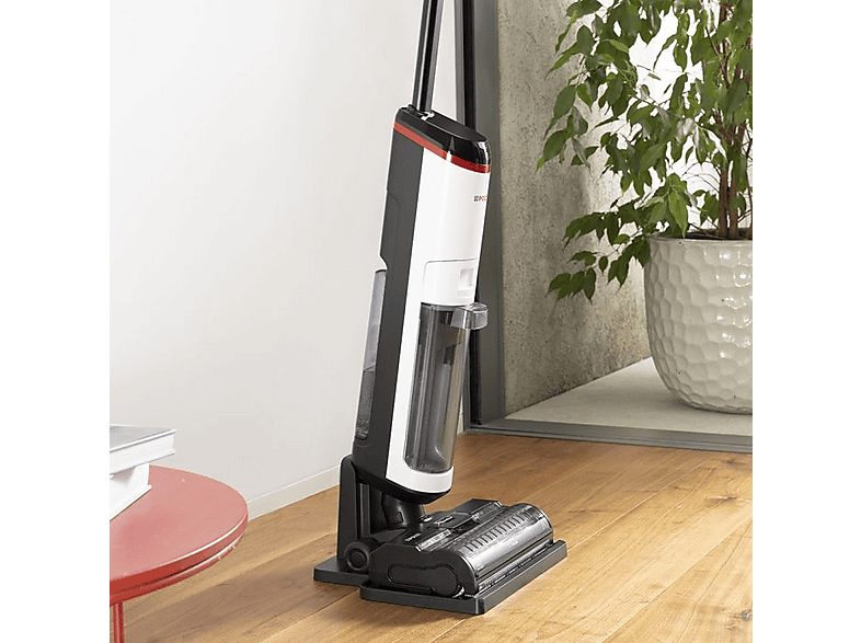 Limpiador de vapor - Polti RollySteam WD30C Cordless, 450 W, 3 en 1: aspira, lava y desinfecta con vapor, 35 min autonomía, Autolimpieza, Pantalla LED — foto 2