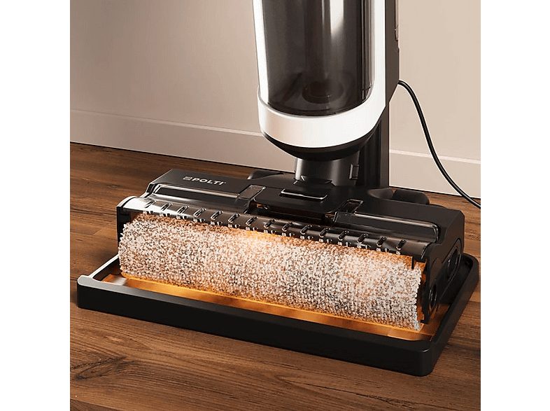 Limpiador de vapor - Polti RollySteam WD30C Cordless, 450 W, 3 en 1: aspira, lava y desinfecta con vapor, 35 min autonomía, Autolimpieza, Pantalla LED — foto 7