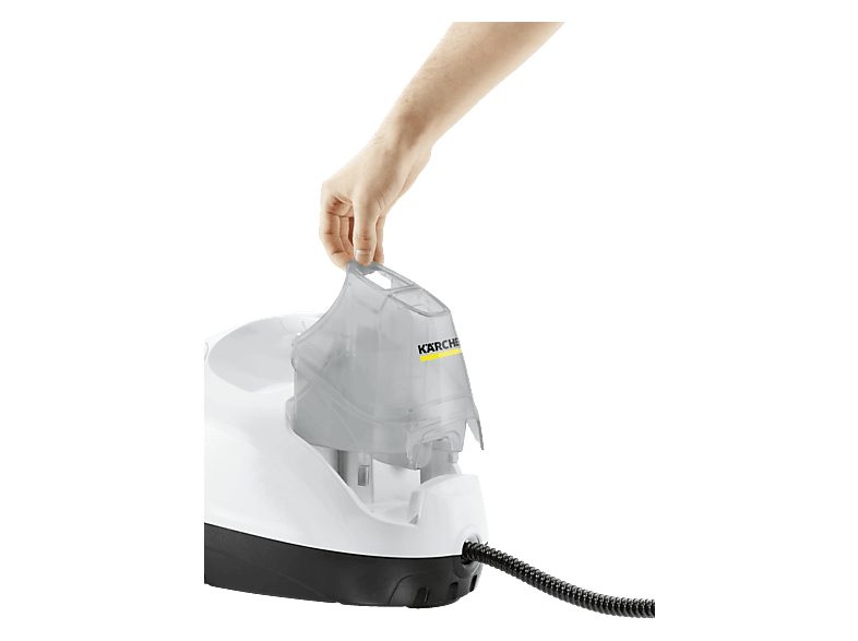 Limpiador vapor suelos - KARCHER 1.512-630.0, 2000 W, 0,8 l, 3,5 barbar, 100 m²m², Blanco — foto 4