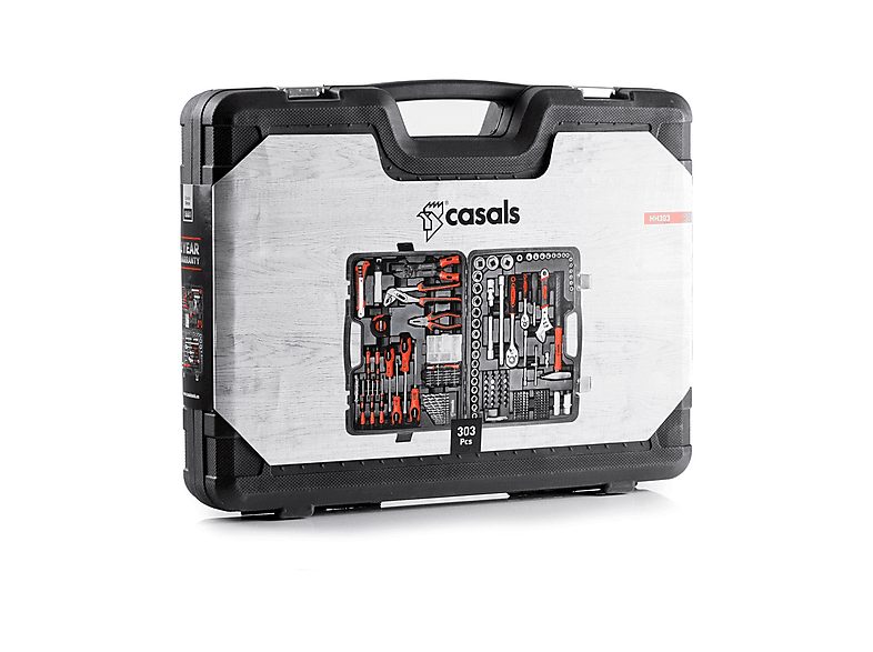 Maletín de herramientas  - HH303 CASALS, Rojo — foto 2