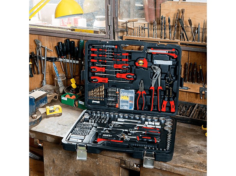 Maletín de herramientas  - HH303 CASALS, Rojo — foto 4