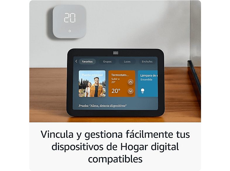 Pantalla inteligente con Alexa - AMAZON ECHO SHOW 8 (3N GEN) WHITE, Bluetooth, Amazon Alexa, Blanco — foto 5