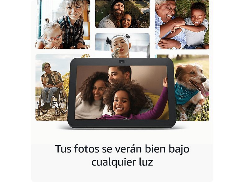 Pantalla inteligente con Alexa - AMAZON ECHO SHOW 8 (3N GEN) WHITE, Bluetooth, Amazon Alexa, Blanco — foto 6