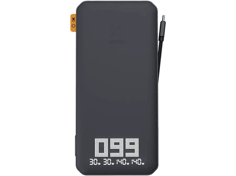Powerbank - Xtorm Titan Ultra, 27000 mAh, 200W, 4 puertos, Carga rápida, Compatible con portátiles, Negro — foto 2