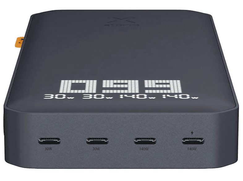 Powerbank - Xtorm Titan Ultra, 27000 mAh, 200W, 4 puertos, Carga rápida, Compatible con portátiles, Negro — foto 3