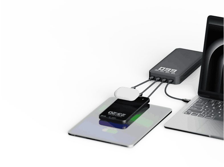 Powerbank - Xtorm Titan Ultra, 27000 mAh, 200W, 4 puertos, Carga rápida, Compatible con portátiles, Negro — foto 5