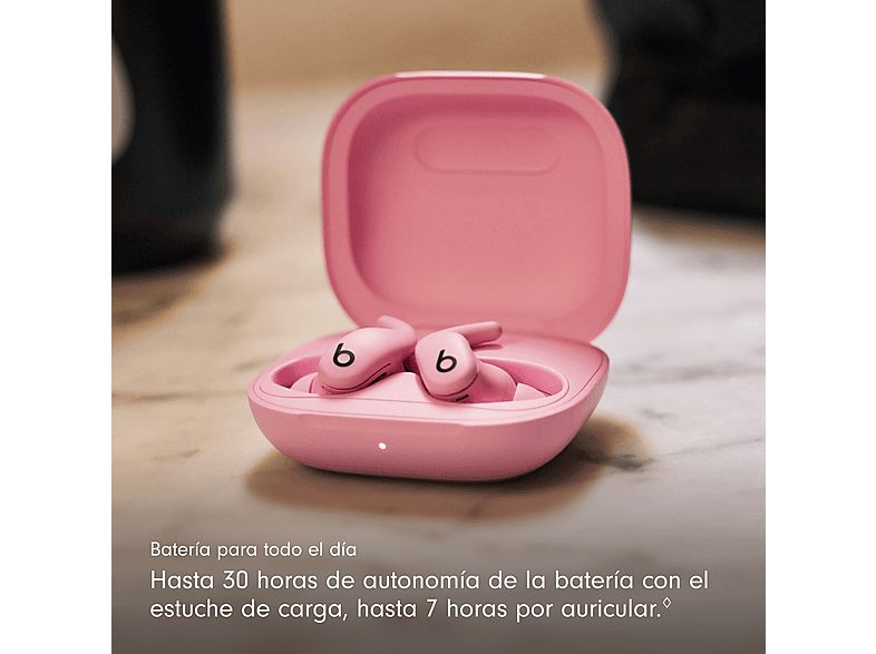 PowerBeats Fit (2025), Auriculares deportivos inalámbricos, True Wireless con aletas Secure-Fit, Apple, Android, Rosa — foto 6