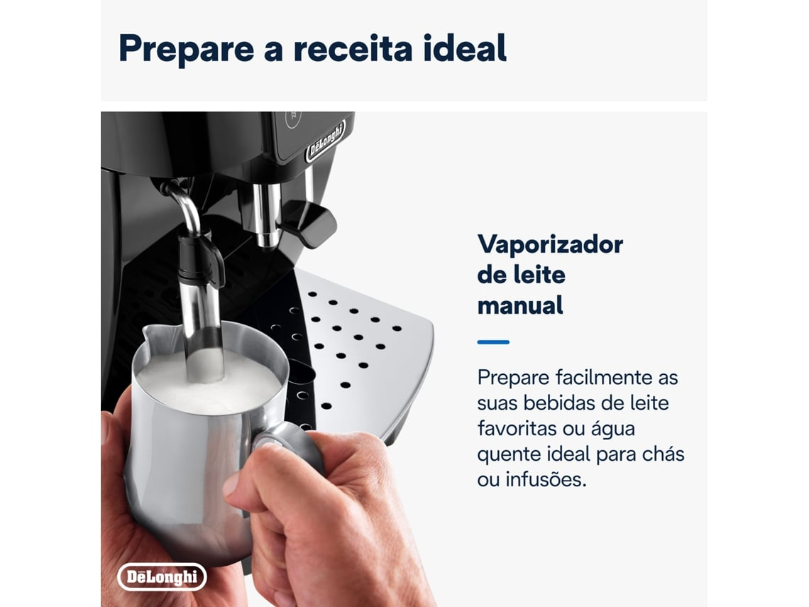 Cafetera Expreso Automático DELONGHI ECAM220.21.B Magnifica start (15 bar - 13 Niveles de Molienda) — foto 4