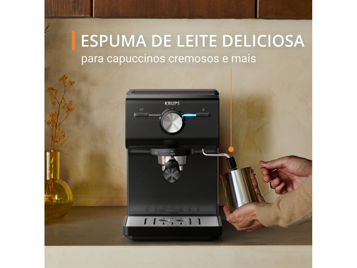 Cafetera KRUPS Authentic XP381810 (15 Bar - Negro) — foto 5