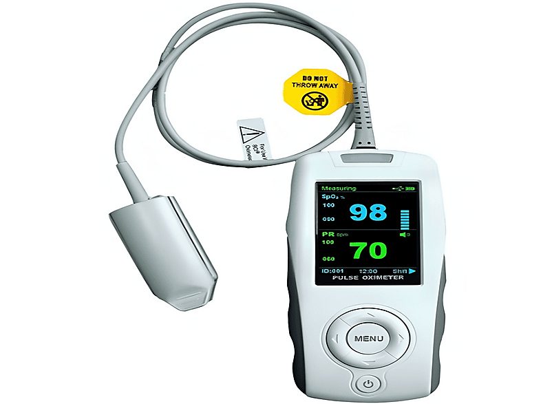 MOBICLINIC Pulsioxímetro - MOBICLINIC MD300K2, Gris