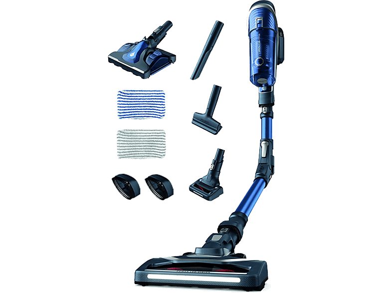 REACONDICIONADO Seminuevo Bueno Aspirador escoba - Rowenta RH9695 X-Force 8.50 Aqua, 22 V, Depósito 0.55 L, Autonomía 35 min, Tecnología Ciclónica