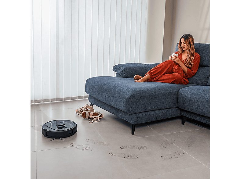 Robot aspirador - CECOTEC 9590 Spin Revolution Ultra Power Home, 1900 W, Potencia de succión 10000 kPa, Depósito 3 l, Autonomía 120 min, Multicolor — foto 8