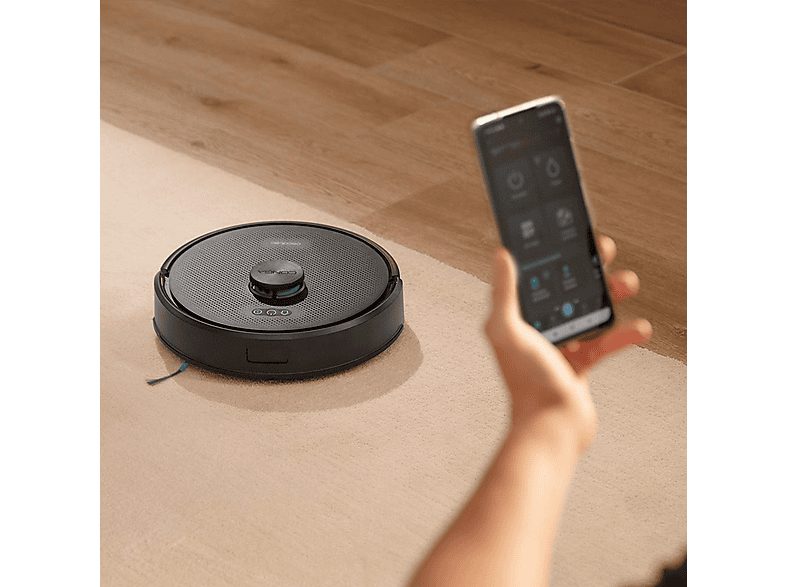 Robot aspirador - CECOTEC A01_EU01_114518, 35 W, Potencia de succión 20 kPa, Depósito 400 ml, Autonomía 180 min, Negro — foto 6