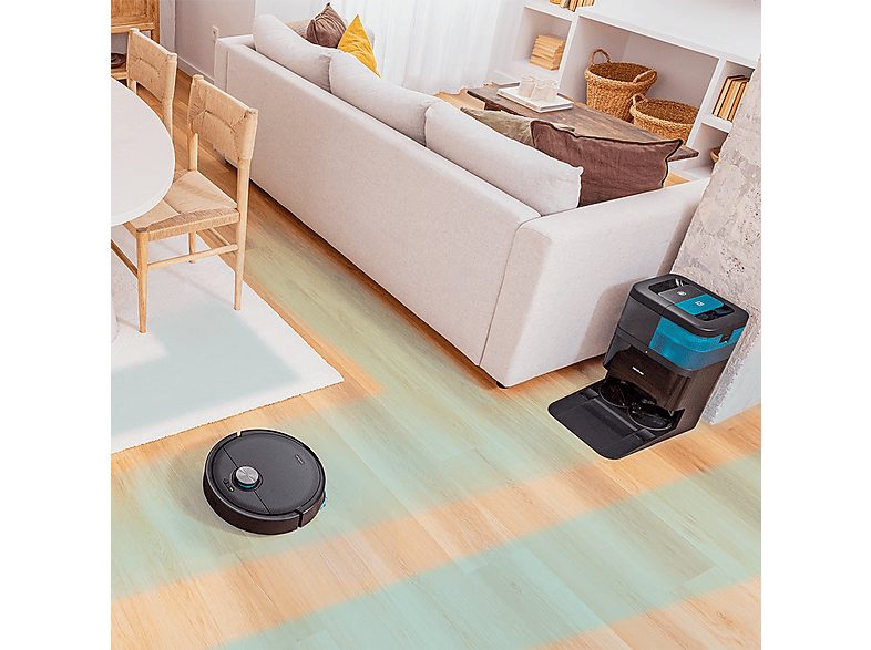 Robot aspirador - CECOTEC Conga 15090 Spin Revolution Home&Wash, 650 W, Potencia de succión 8 kPa, Depósito 500 ml, Autonomía 120 min, Multicolor — foto 5