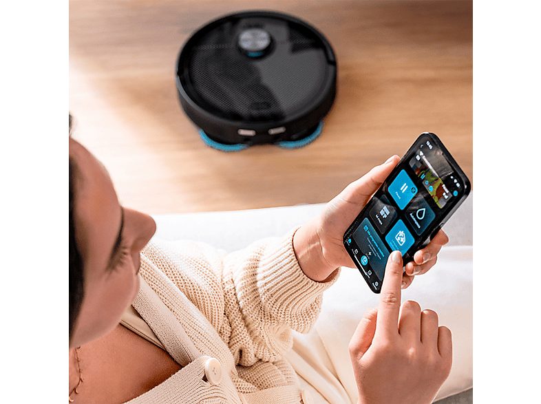 Robot aspirador - CECOTEC Conga 15090 Spin Revolution Home&Wash, 650 W, Potencia de succión 8 kPa, Depósito 500 ml, Autonomía 120 min, Multicolor — foto 8