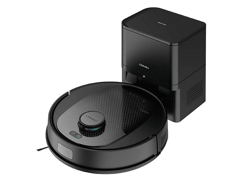 Robot aspirador - CECOTEC Conga 7690 Immortal Max Home M, 680 W, Potencia de succión 5000 kPa, Depósito 2,5 l, Autonomía 220 min, Negro — foto 2