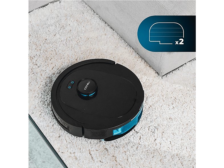 Robot aspirador - CECOTEC Conga 8490 Ultimate Ultra Power, 14,4 V, Potencia de succión 7000 kPa, Depósito 500 ml, Autonomía 120 min, Multicolor — foto 8