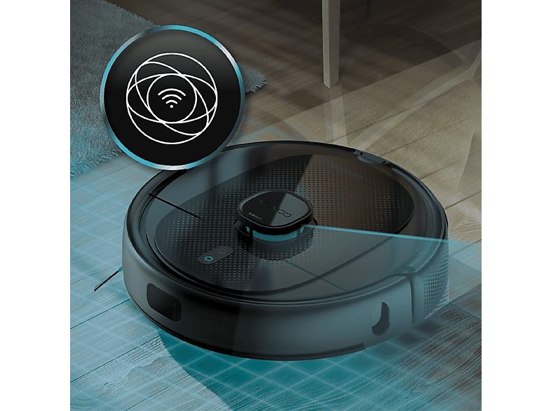 Robot aspirador - CECOTEC Conga 9590 Spin Revolution Ultra Power, 100 W, Depósito 500 ml, Autonomía 120 min, Multicolor — foto 2