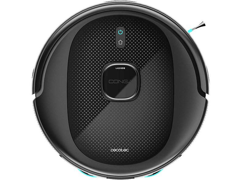 Robot aspirador - CECOTEC Conga 9990 AI Spin Revolution Ultra Power Home, 1000 W, Potencia de succión 10 kPa, Depósito 500 ml, Autonomía 120 min, Multicolor