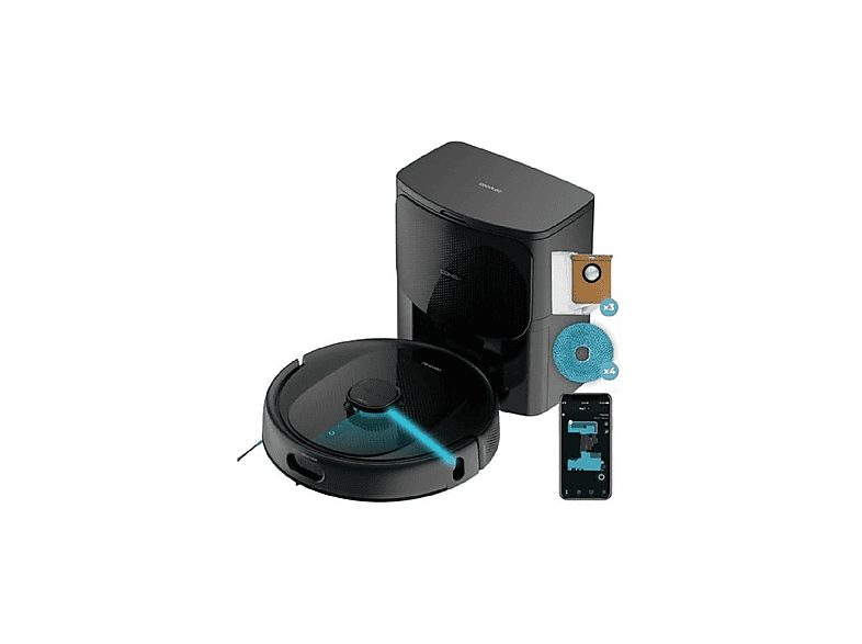 Robot aspirador - CECOTEC Conga 9990 AI Spin Revolution Ultra Power Home, 1000 W, Potencia de succión 10 kPa, Depósito 500 ml, Autonomía 120 min, Multicolor — foto 2