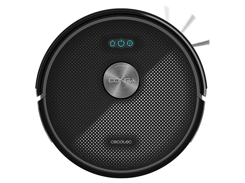 Robot aspirador - CECOTEC Conga Y70, 20 W, Potencia de succión 20000 kPa, Depósito 3 l, Autonomía 250 min, Negro — foto 4