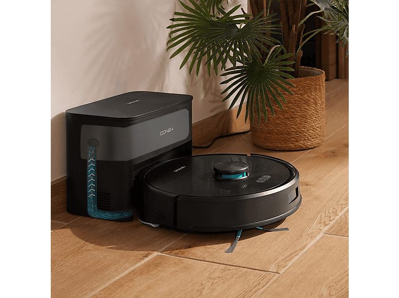 Robot aspirador - CECOTEC Conga Y70, 20 W, Potencia de succión 20000 kPa, Depósito 3 l, Autonomía 250 min, Negro — foto 9